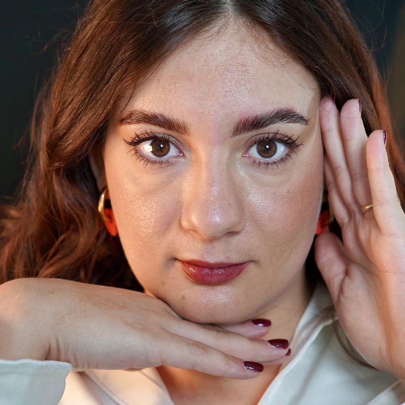 Cliente après un Brow Lift