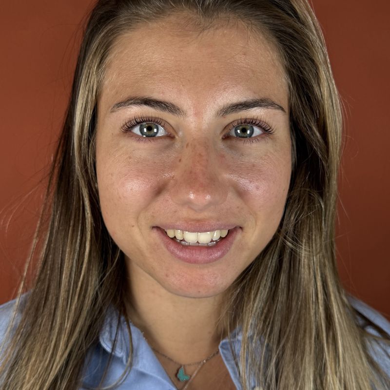 Cliente après un Lash Lift coréen