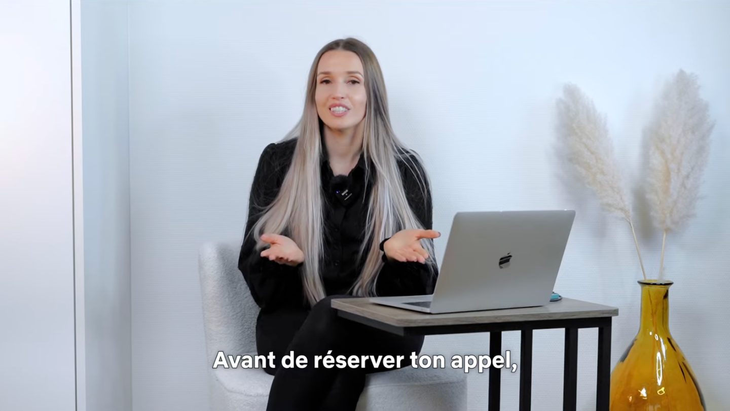 Déborah Foucout : « Avant de réserver ton appel… »